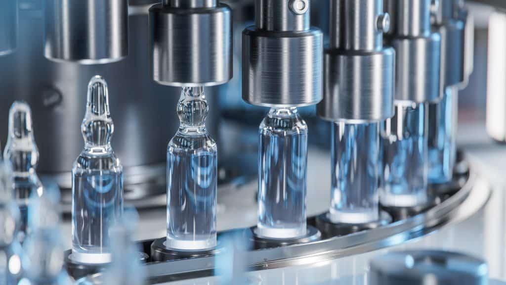 Vial Filling Production Line